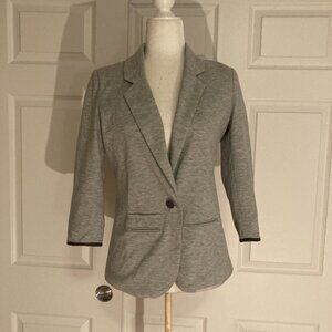 "Buttons" Gray soft blazer